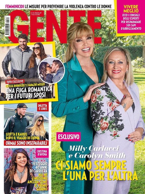 Title details for Gente by Hearst Magazines Italia spa - Available